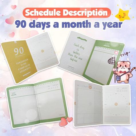  Xiangyu Cute Vintage Botanical Illustration Composition Ruled Notebook