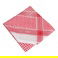  Al Bassam Quality Shemagh Men Head Scarf; White & Red