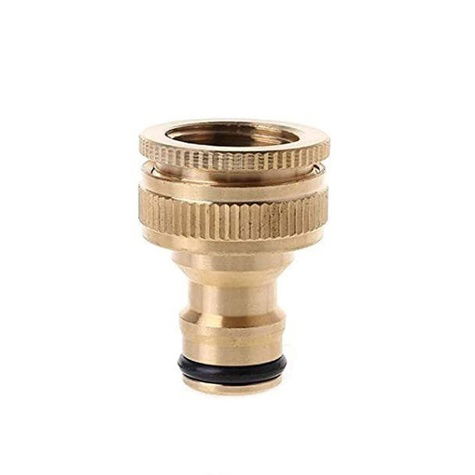  Massuc Brass Hose Tap Connector Irrigation - 4/6 Inch