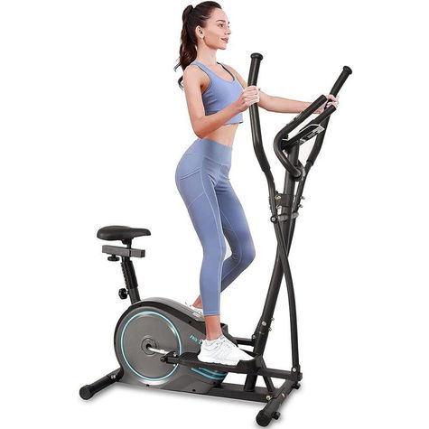  Sky Land Magnetic Elliptical Cross Trainer with Fit Show App - EM-1563