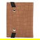  Horse Imperia Leather Crocodile Design Men Wallet With Strap; Light Brown