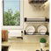  Wlxcqt Dish Drainer Stand; Black