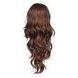Bobbi Boss Devon Hd Deep Lace Glueless Hair Wigs; 13x4inch; Red Brown