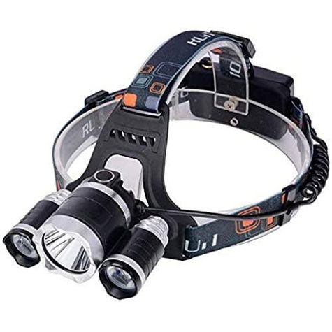  OEM 3 LED 5000 Lumens Camping Headlamp