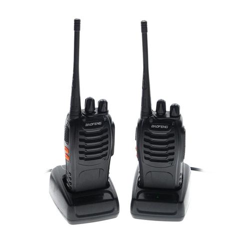  Bf-888S Walkie Talkies - 2 Pieces