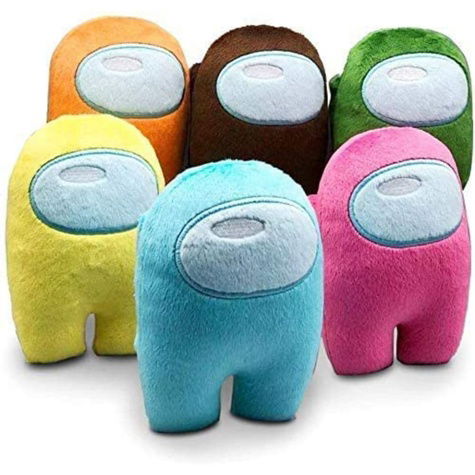  UKR Among Us Plush Set; Multicolour