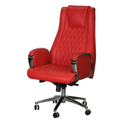  Huimei YS-1202-A High Back Office Chair; Red Color