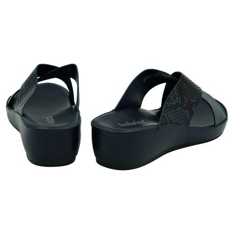  Andarina Womens Wedge Sandals with Reptile Design