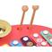  UKR 8 Note Xylophone Musical Instrument Toy; Red