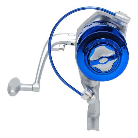  Haicheng Spinning Fishing Reel; St-7000; Blue & Silver